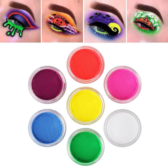 Vopsea Pentru Față și Corp Alista Home Pigment Fosforescent 30 G Activat cu Apă Alb