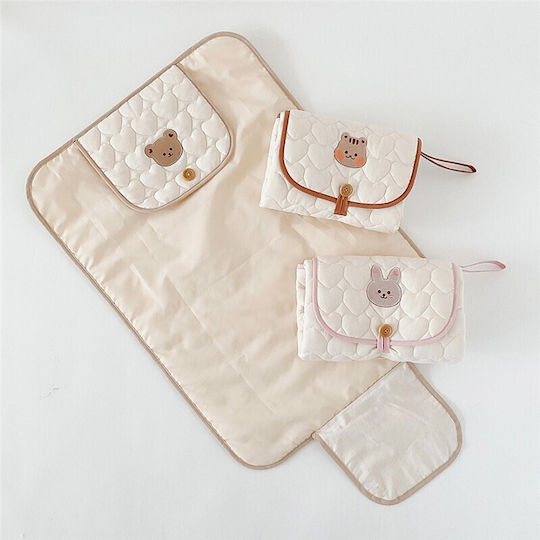 Alista Home Pad Portabil De Schimbare Din Textil Bej 70x50cm