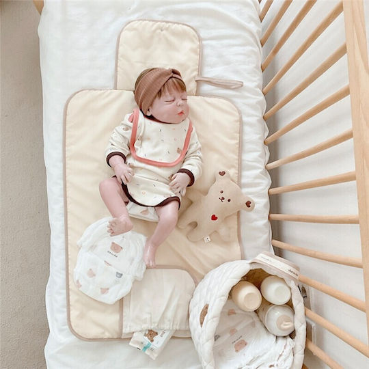 Alista Home Pad Portabil De Schimbare Din Material Bej 70x50cm