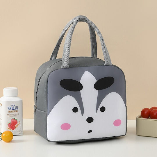 Alista Home Genți De Prânz Izotermice Școlare De Mână Gri 19x14x22cm