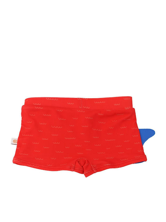 Zoocchini Kids Swimwear Swim Shorts Red