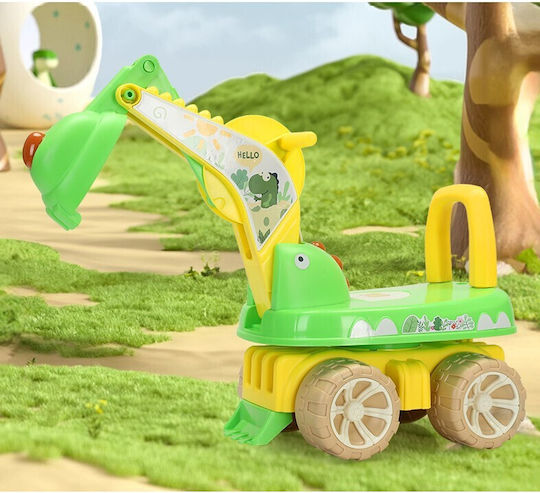 Alista Home Excavator Mașină Ride On Pentru 12+ Luni Cu Sunete Verde