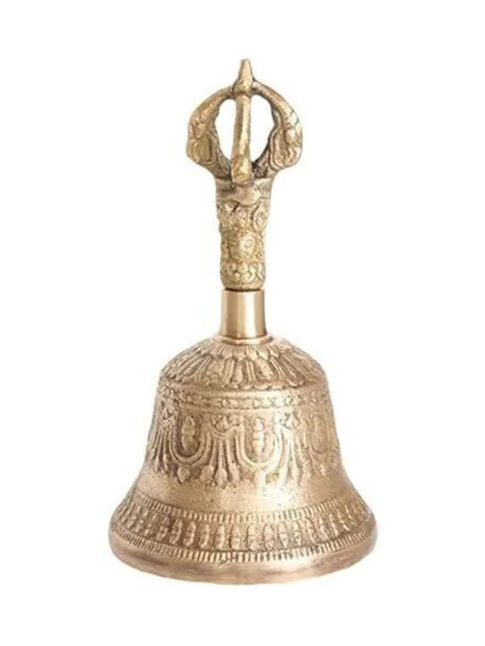 Θιβετιανό Κουδούνι Καμπάνα Dorje Ραβδί Meditation Bell 12cm
