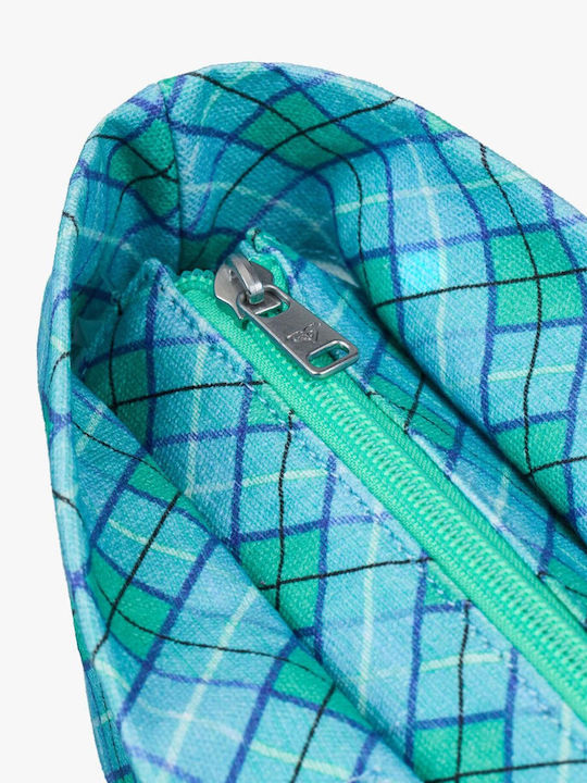 Honey Stoff Damen Schulter Tasche Türkis