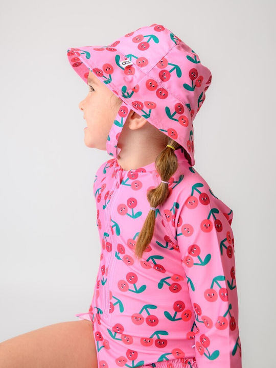 Zoocchini Παιδικό Μαγιό Σετ με Καπέλο Cherry