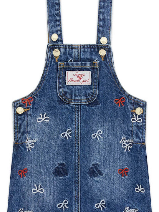 Kids Skirt Dungaree Blue