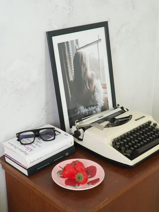 Beauty Home Плитка Розова Чиния с Диаметър 17.5см