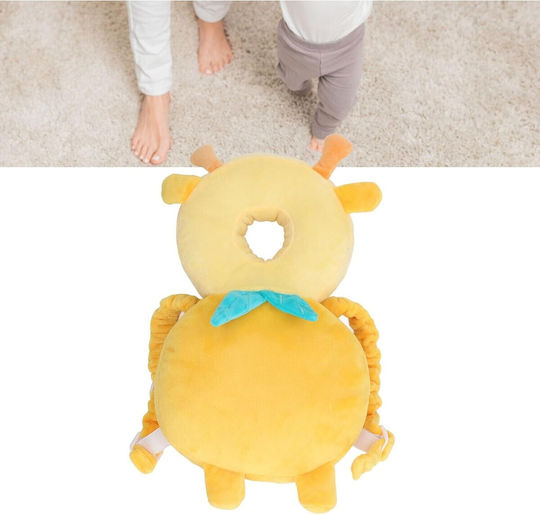 Alista Home Protecție Pentru Cap Din Material Textil De Culoare Galbenă 6x33x19cm