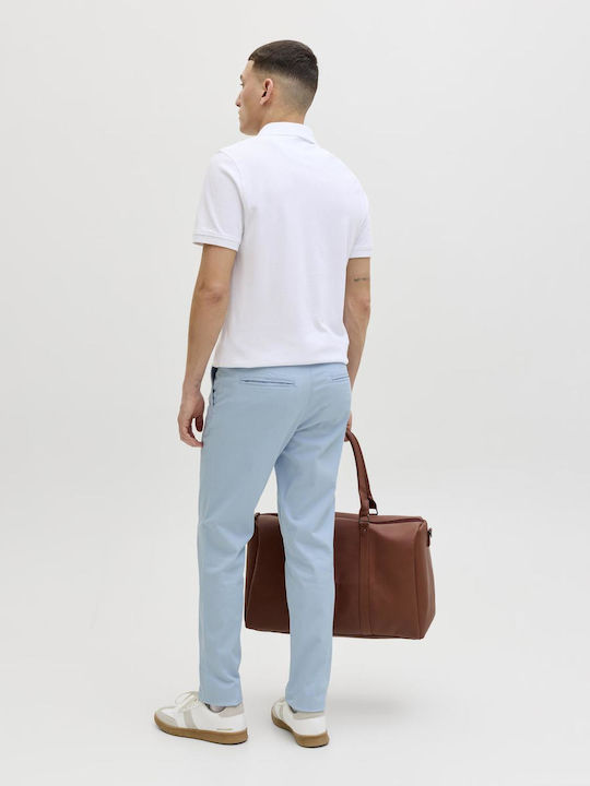 Chino Trousers Elastic in Slim Fit Celestial Blue