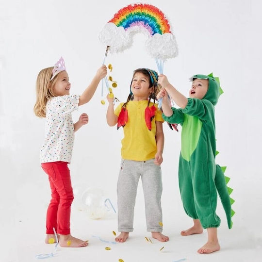 Piñata De Petrecere Curcubeu Alista Home Din Hârtie Carton 45 X 28 X 9 Cm Multicolor