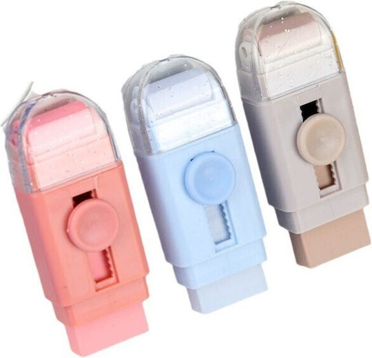 Eraser Alista Home 2 Refills Pull-push Adjustment Rubber Blue