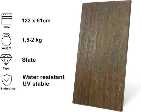 Ανάγλυφο Διακοσμητικό Πάνελ Υφή Πέτρας 122cm X 61cm X 0.3cm Forest Fire 1 Τμχ Sv-902464 Ανάγλυφο Διακοσμητικό Πάνελ Υφή Πέτρας 122cm X 61cm X 0.3cm Forest Fire 1 Τμχ Sv-902464
