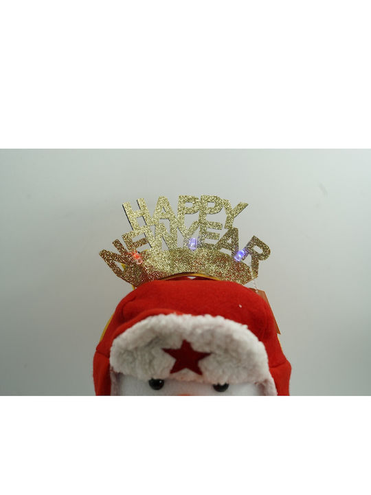 Bentita De Păr Happy New Year Culoare Aurie Mărime Standard Alista Home