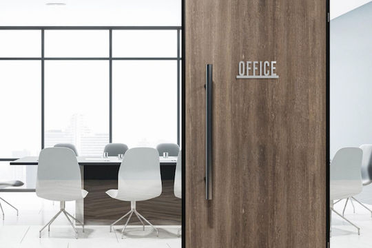Πινακίδα Τοίχου Office