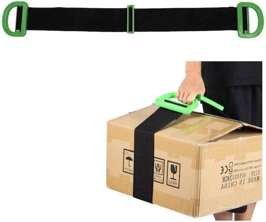 Curea Elastică Tip Bandă Transport Obiecte Grele Alista Home Lungime Maximă 1,7 M Capacitate De Încărcare 100 Kg Negru Verde