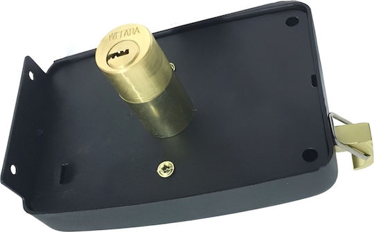 Box Lock for Exterior in Black Right
