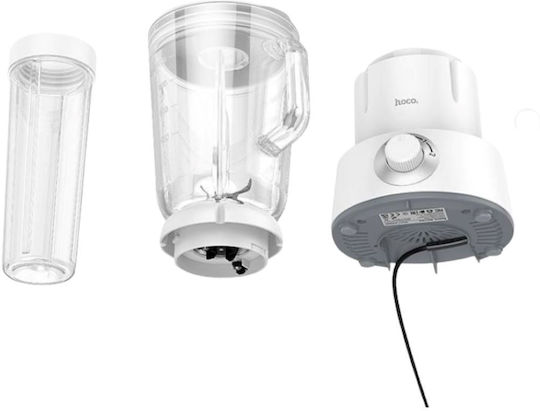 Hoco Blender with Glass Jug 1 lt 250W Gray