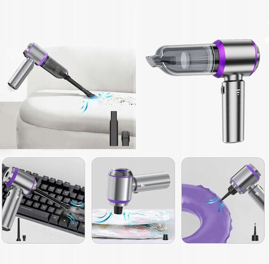 Alista Home Aspirator De Mână Pentru Mașini Cu Cablu De Brichetă 12V Argintiu