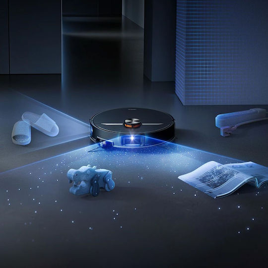Deerma X90 Ultra Robot Vacuum Cleaner with Laser Mapping and 28000Pa Suction Power Black