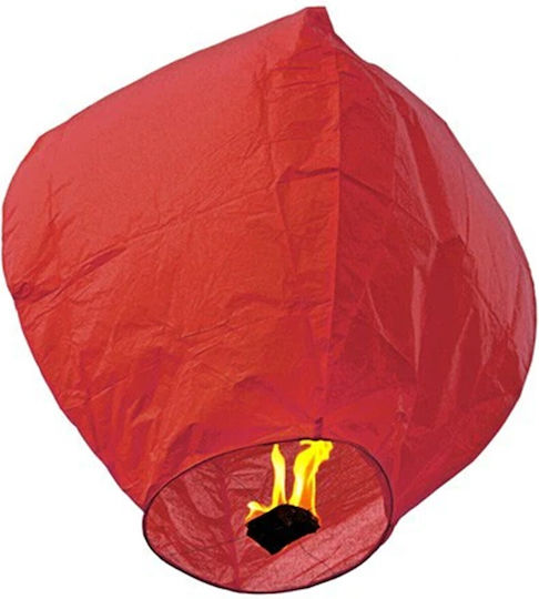 Flying Laterne Alista Home Biologisch Abbaubares Papier Rot