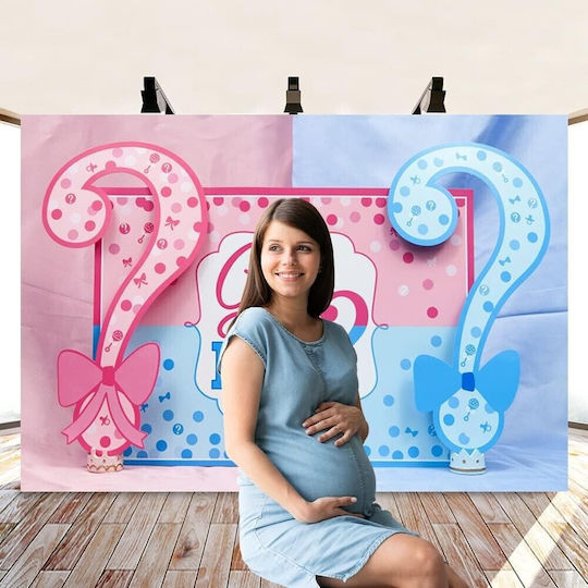 Banner Pentru Petrecere Alista Home Design Fata Baiat Tema Dezvăluire Gen 150 X 100 Cm Albastru Roz