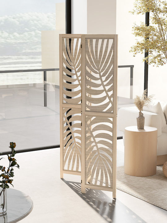 HomCom Διακοσμητικό Παραβάν Ξύλινο 120x170cm