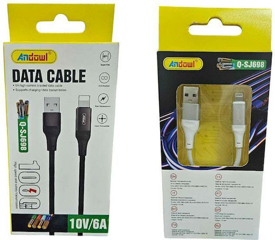 Andowl USB-A to Lightning Cable 1m Q-SJ698