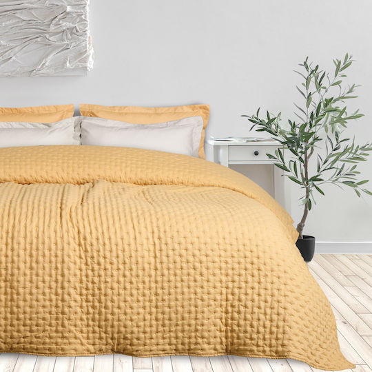 Das Home 9631 Κουβερλί Μονό Microfiber Ωχρα 160x240cm