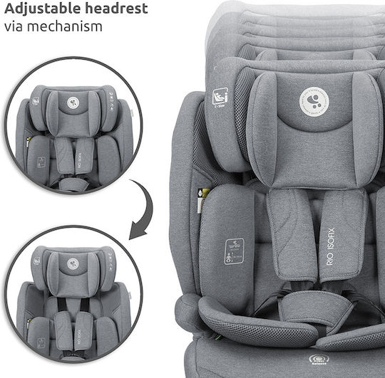Lorelli Rio Столче за Кола i-Размер с ISOfix Зелен