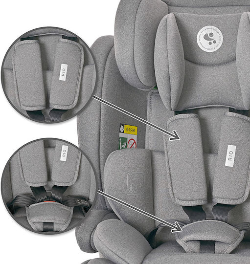 Lorelli Rio Столче за Кола i-Размер с ISOfix Зелен