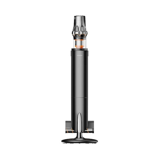Deerma T50W XT Station Επαναφορτιζόμενη Σκούπα 2 σε 1 Stick & Χειρός Μαύρη