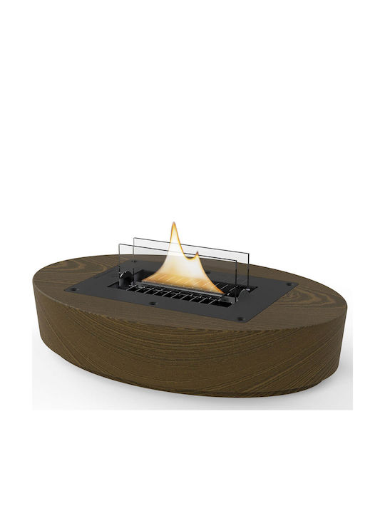 Tenderflame Firepit Black 33x22x11cm