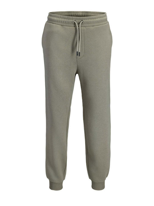 Sweatpants with Elastic Khaki