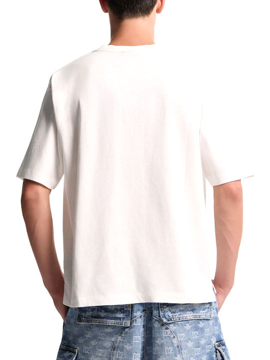 Dsquared2 T-Shirt White-Blue