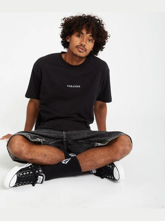 Stone T-shirt Μαύρη