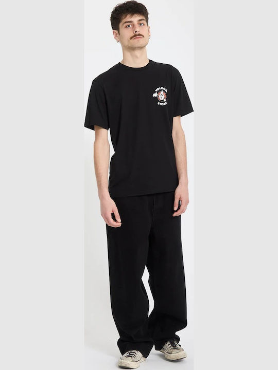 Stone T-shirt Μαύρη
