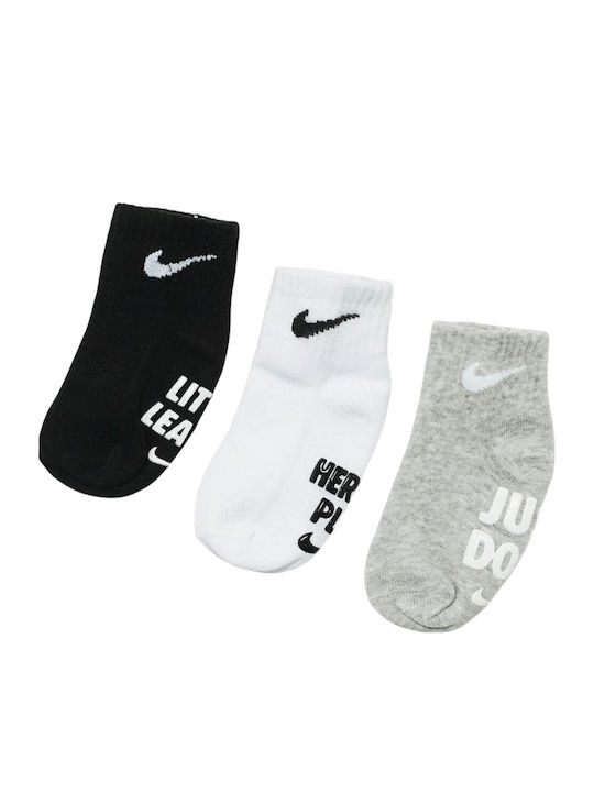 Nike Șosete Pentru Copii 47-012-0004 Multicolore 3 Perechi