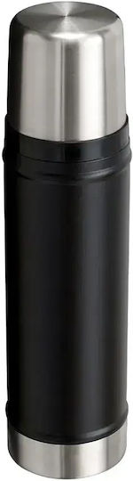 Stanley Legendary Classic Glass Thermos Bottle Stainless Steel BPA Free 600ml Black