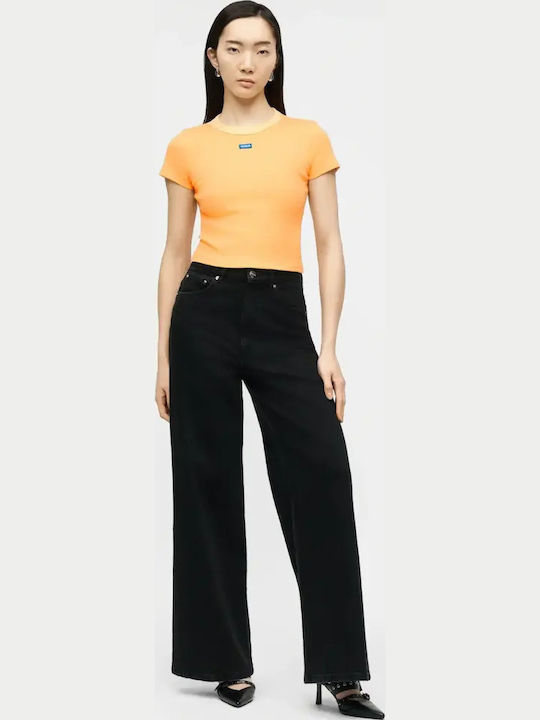 Women's Cotton Top Orange