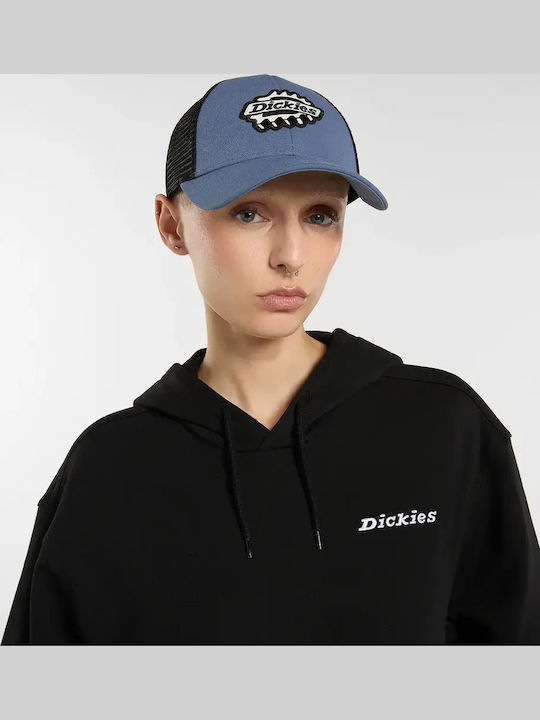 Dickies Irondale Trucker Cap Unisex Jockey Cotton Elastane Retro Indigo Dk0a88j8ri2