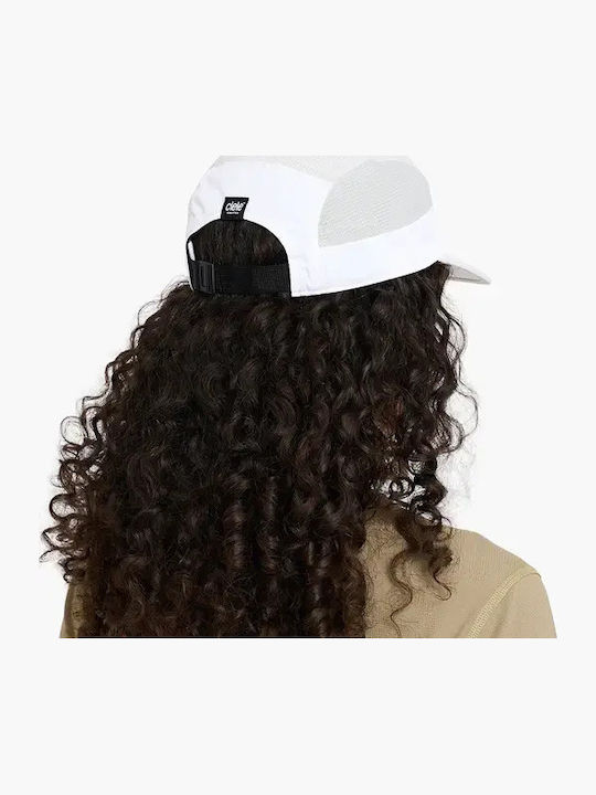 Ciele Gocap Field Iconic Bar Unisex Καπέλο Recycled Polyester White Light Grey U-2-ca-0060-wh004