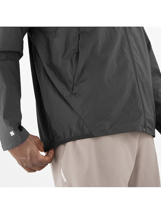 Herren Bomber Wasserdicht und Winddicht Schwarz