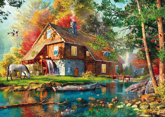 Watermill in Autumn Puzzle 2D 1000pcs