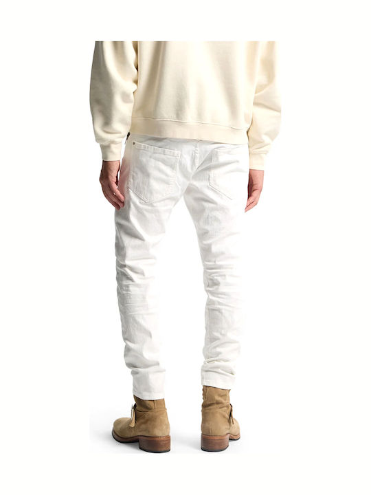 Dsquared2 Ανδρικό Παντελόνι Τζιν Ελαστικό Slim Fit Λευκο Dsquared2 Ανδρικό Παντελόνι Τζιν Ελαστικό Slim Fit Λευκο