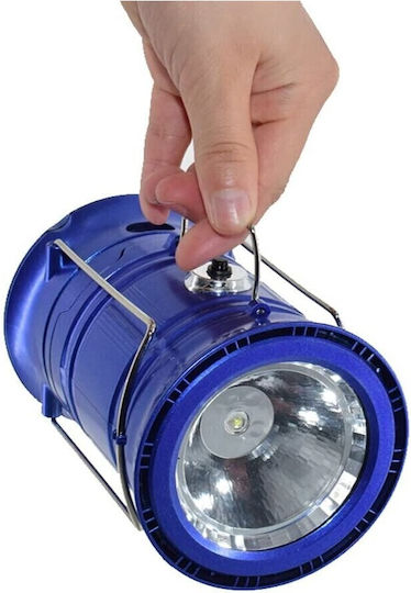 Alista Home Lanternă LED Reîncărcabilă Pentru Camping Cu Lanternă 200 Lumen 1W Albastră