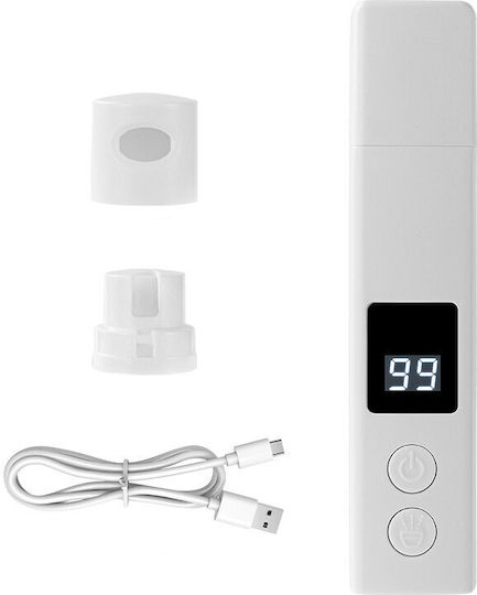 Fișă De Unghii Electrică Pentru Animale De Companie Alista Home Încărcare Usb Jucărie Cu Laser Capac Antipraf Ecran Electronic 15 X 3 Cm Viteze Multiple Albă