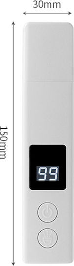 Fișă De Unghii Electrică Pentru Animale De Companie Alista Home Încărcare Usb Jucărie Cu Laser Capac Antipraf Ecran Electronic 15 X 3 Cm Viteze Multiple Albă
