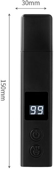 Fișă De Unghii Electrică Pentru Animale De Companie Alista Home Încărcare Usb Laser De Joacă Capac Antipraf Ecran Electronic 15 X 3 Cm Viteze Multiple Neagră