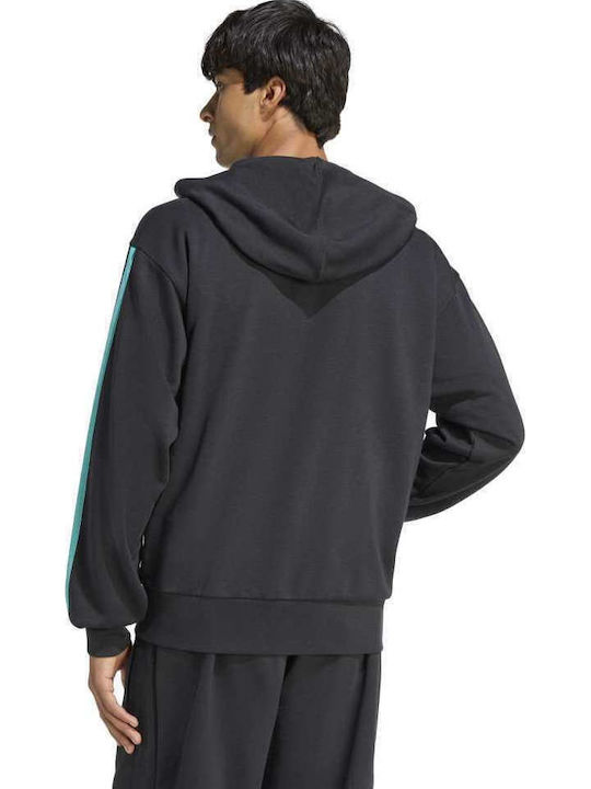 Dna Sweatshirt für Herren mit Kapuze Schwarz