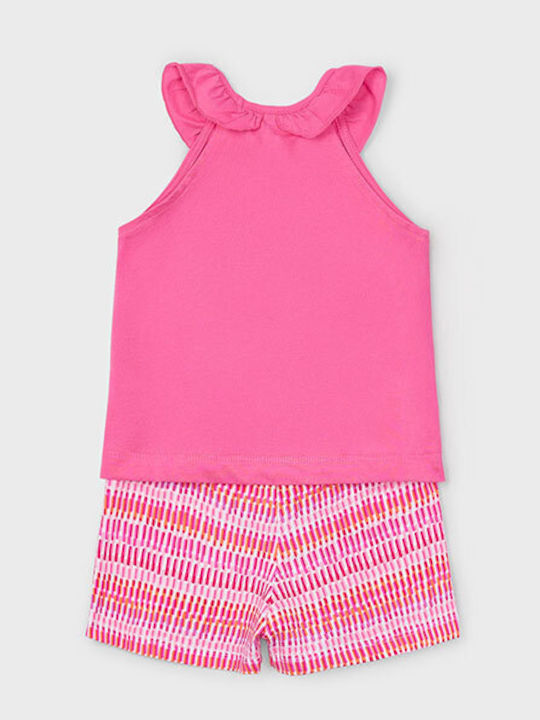 Kids' Set with Shorts Summer 2pcs Pink